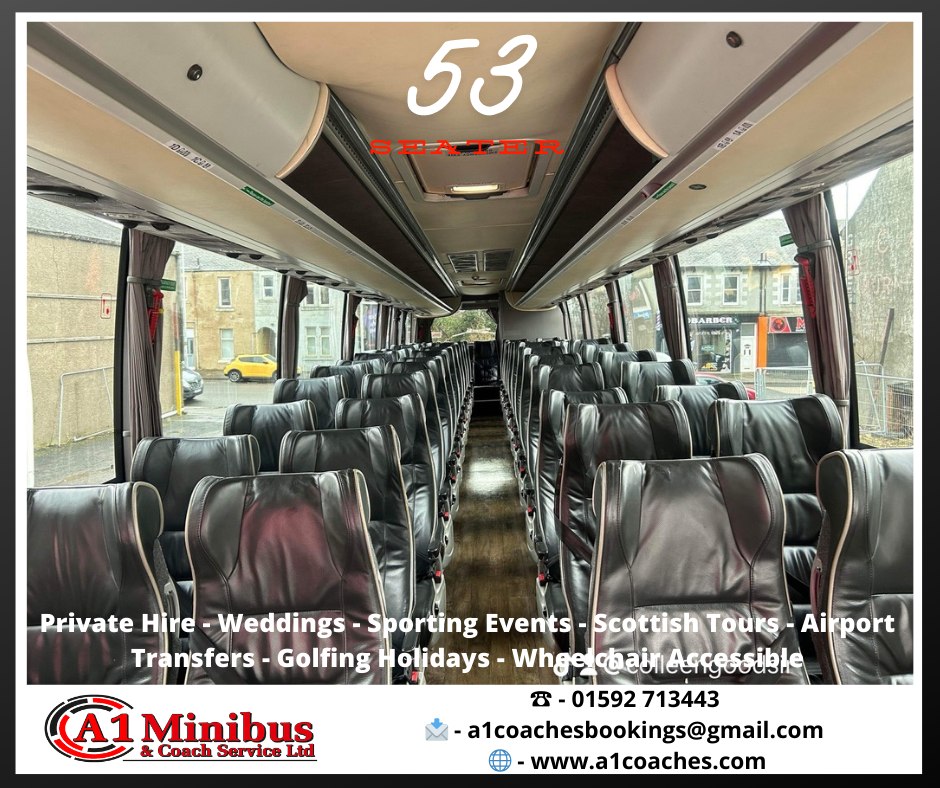 53 Seat Standard Wheelchair Accessible Coach