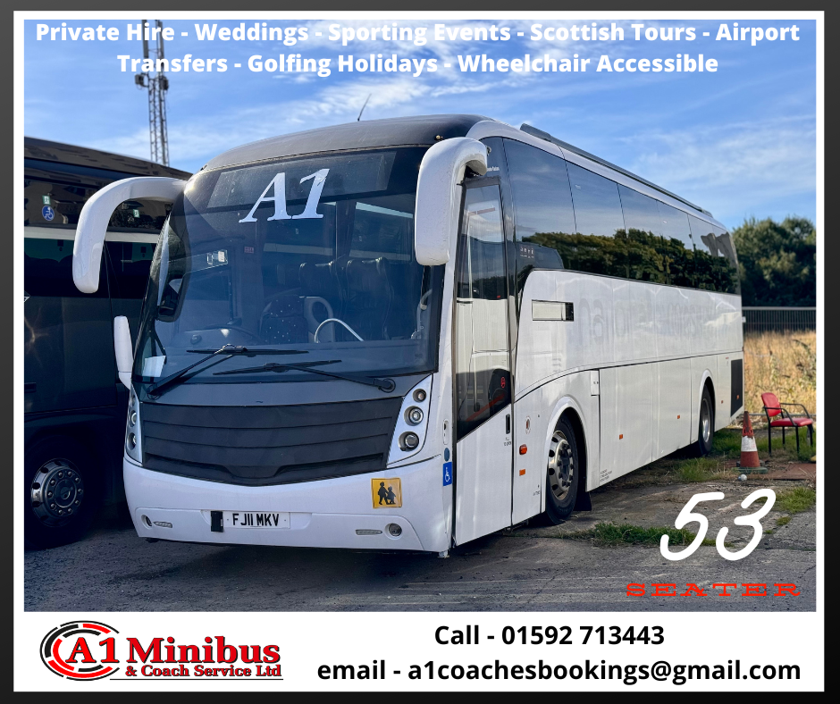 53 Seat Standard Wheelchair Accessible Coach