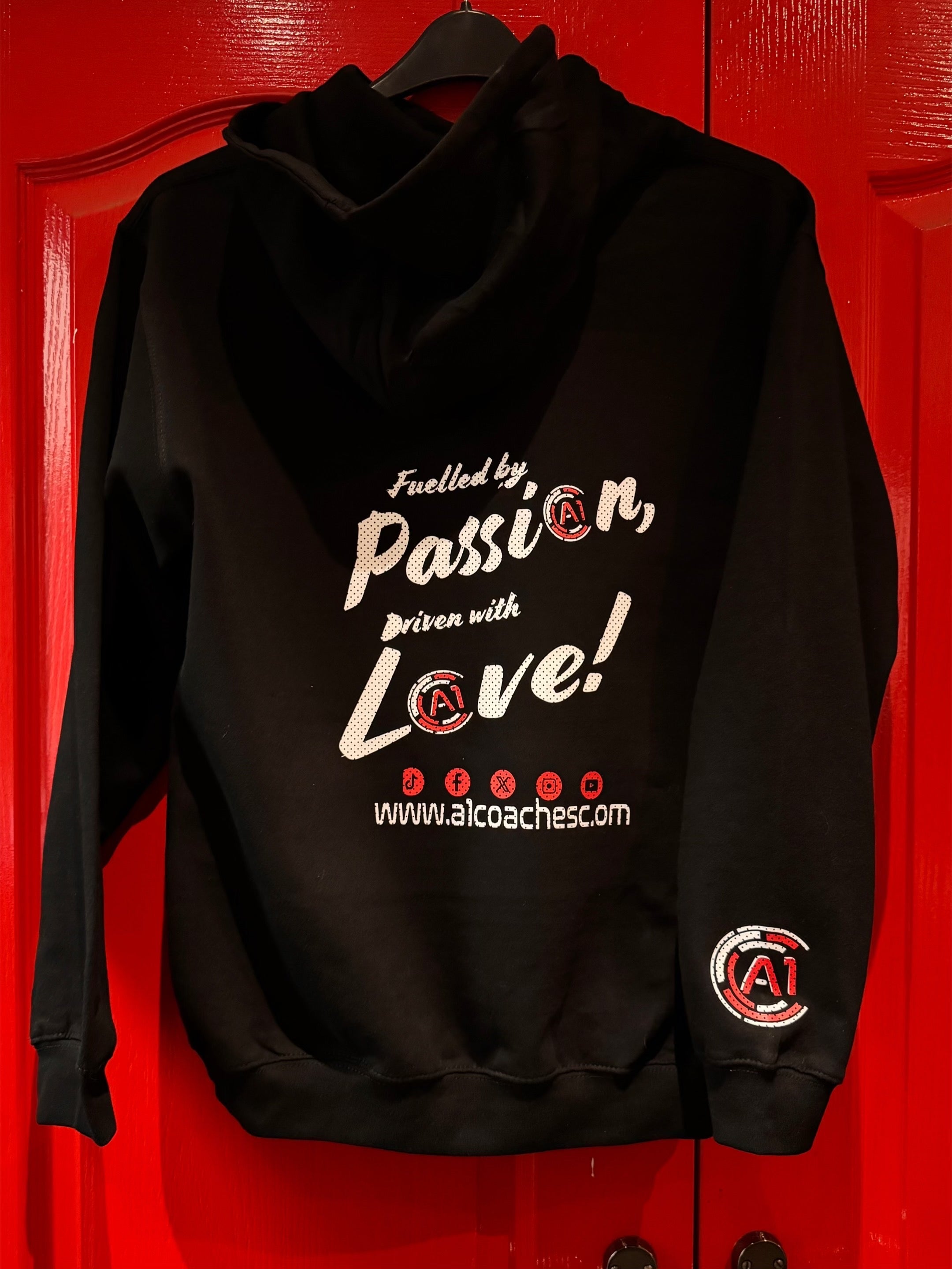 A1 Hoodie - Fuelled by Passion, Driven with Love