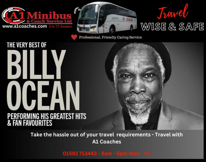 Transport to Billy Ocean - Glasgow & Edinburgh