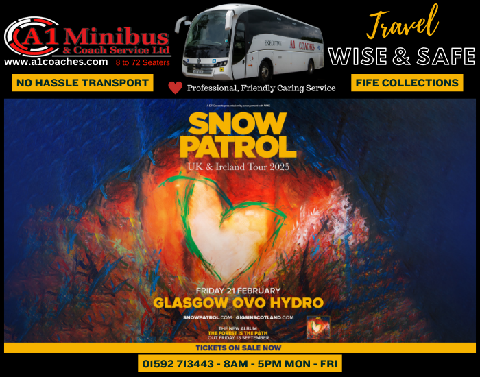 Transport to Snow Patrol Concert Ovo Hydro, Glasgow