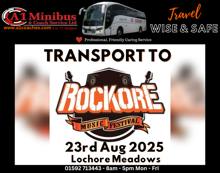 Transport to Rockore, Lochore Meadows