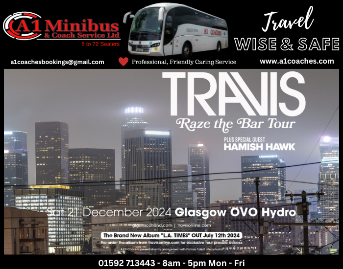 Transport to Travis Concert Ovo Hydro, Glasgow